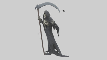 3D model Grim Reaper model VR / AR / low-poly