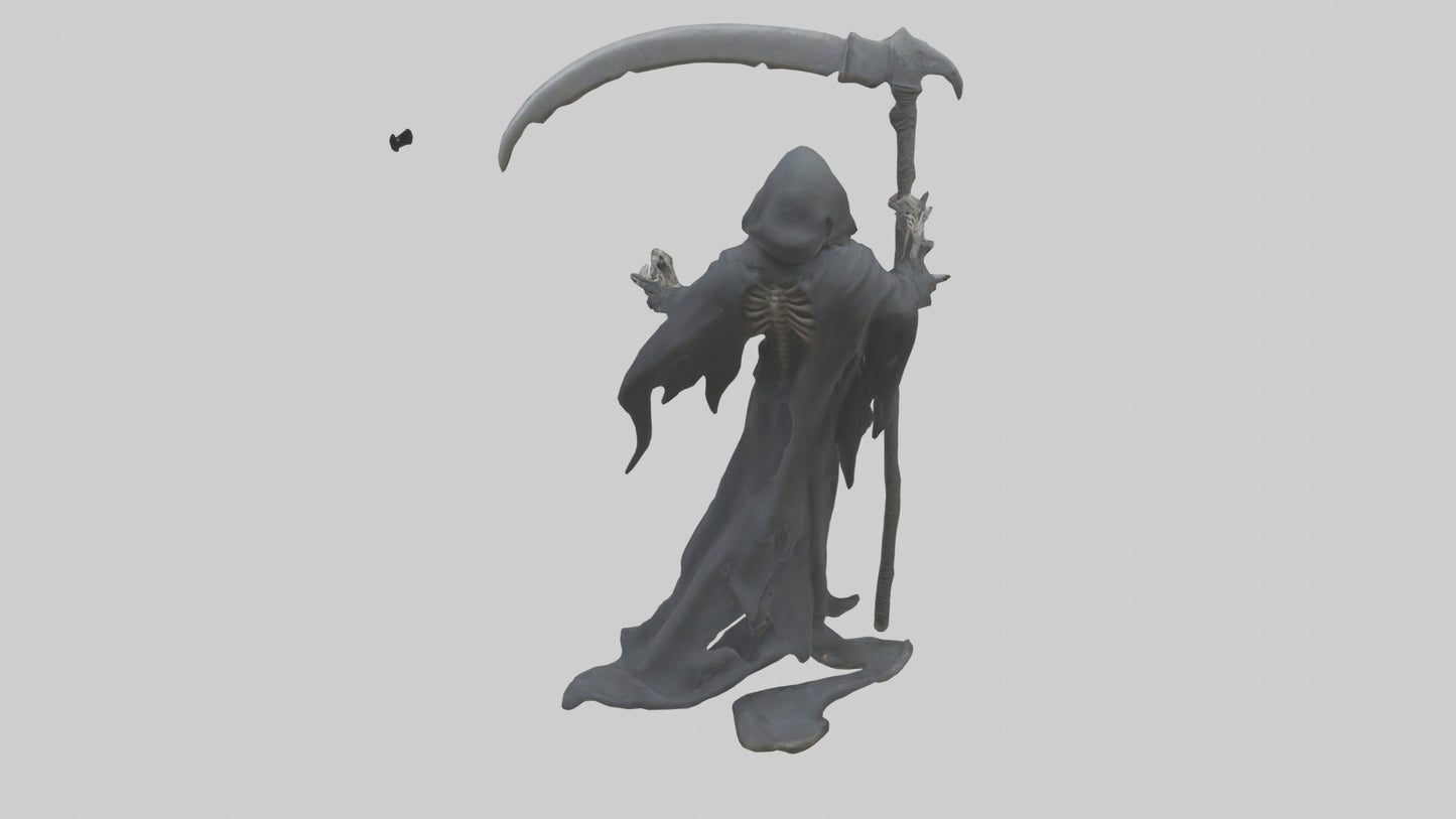 3D model Grim Reaper model VR / AR / low-poly