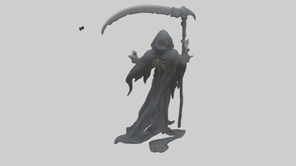 3D model Grim Reaper model VR / AR / low-poly