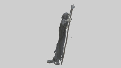 3D model Grim Reaper model VR / AR / low-poly