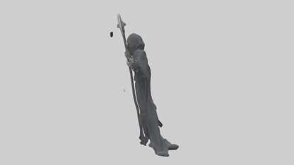 3D model Grim Reaper model VR / AR / low-poly