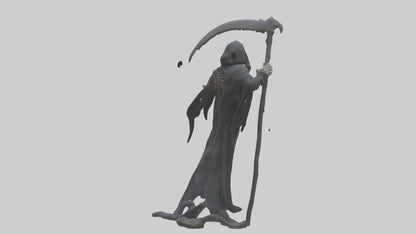 3D model Grim Reaper model VR / AR / low-poly