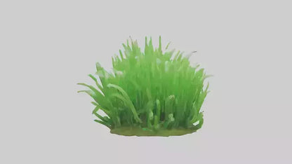 3D model Growing Grass Sculpture model VR / AR / low-poly