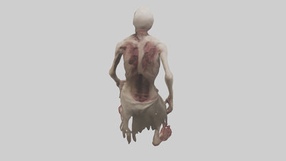 3D model Gruesome figure model VR / AR / low-poly