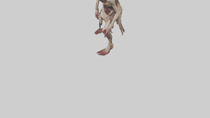 3D model Gruesome figure model VR / AR / low-poly