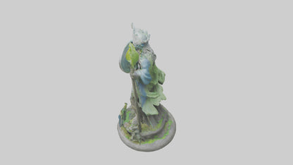 3D model Guardians of Earth and Nature Statue model VR / AR / low-poly