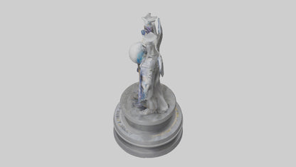 Guardians of Equality statue model VR / AR / low-poly