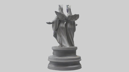 Guardians of Equality statue model VR / AR / low-poly