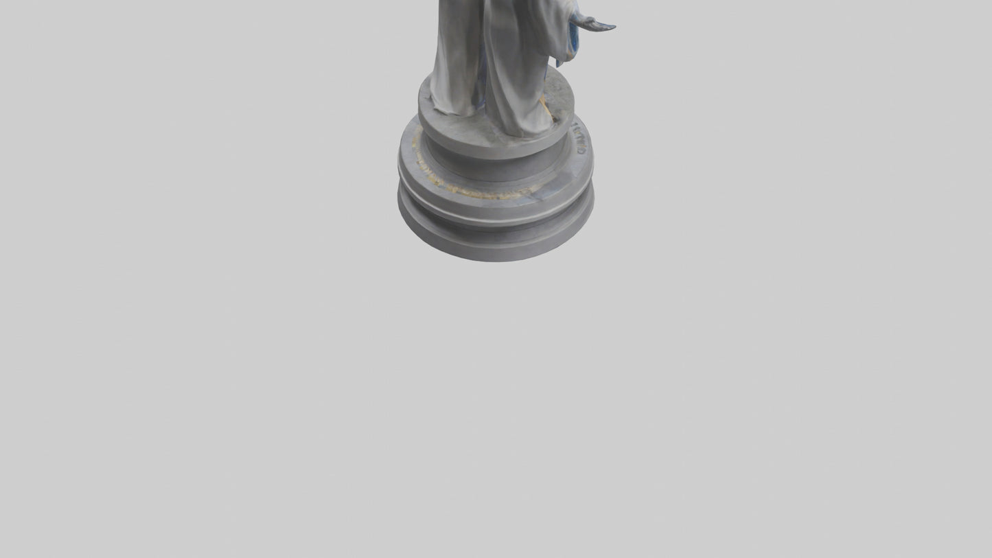 Guardians of Equality statue model VR / AR / low-poly