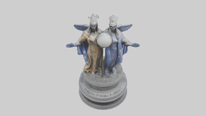 Guardians of Equality statue model VR / AR / low-poly