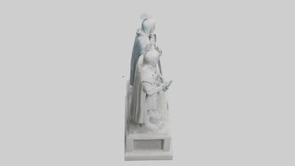 3D model Guardians of Peace statue model VR / AR / low-poly