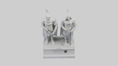 3D model Guardians of Peace statue model VR / AR / low-poly