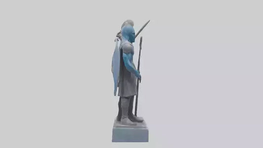 3D model Guardians of the Free World statue model VR / AR / low-poly