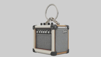 3D model Guitar amplifier keychain model VR / AR / low-poly
