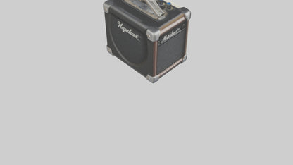 3D model Guitar amplifier keychain model VR / AR / low-poly