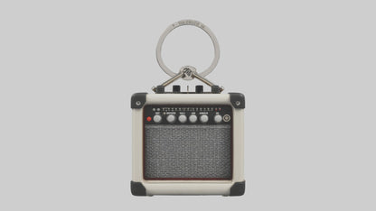 3D model Guitar amplifier keychain model VR / AR / low-poly