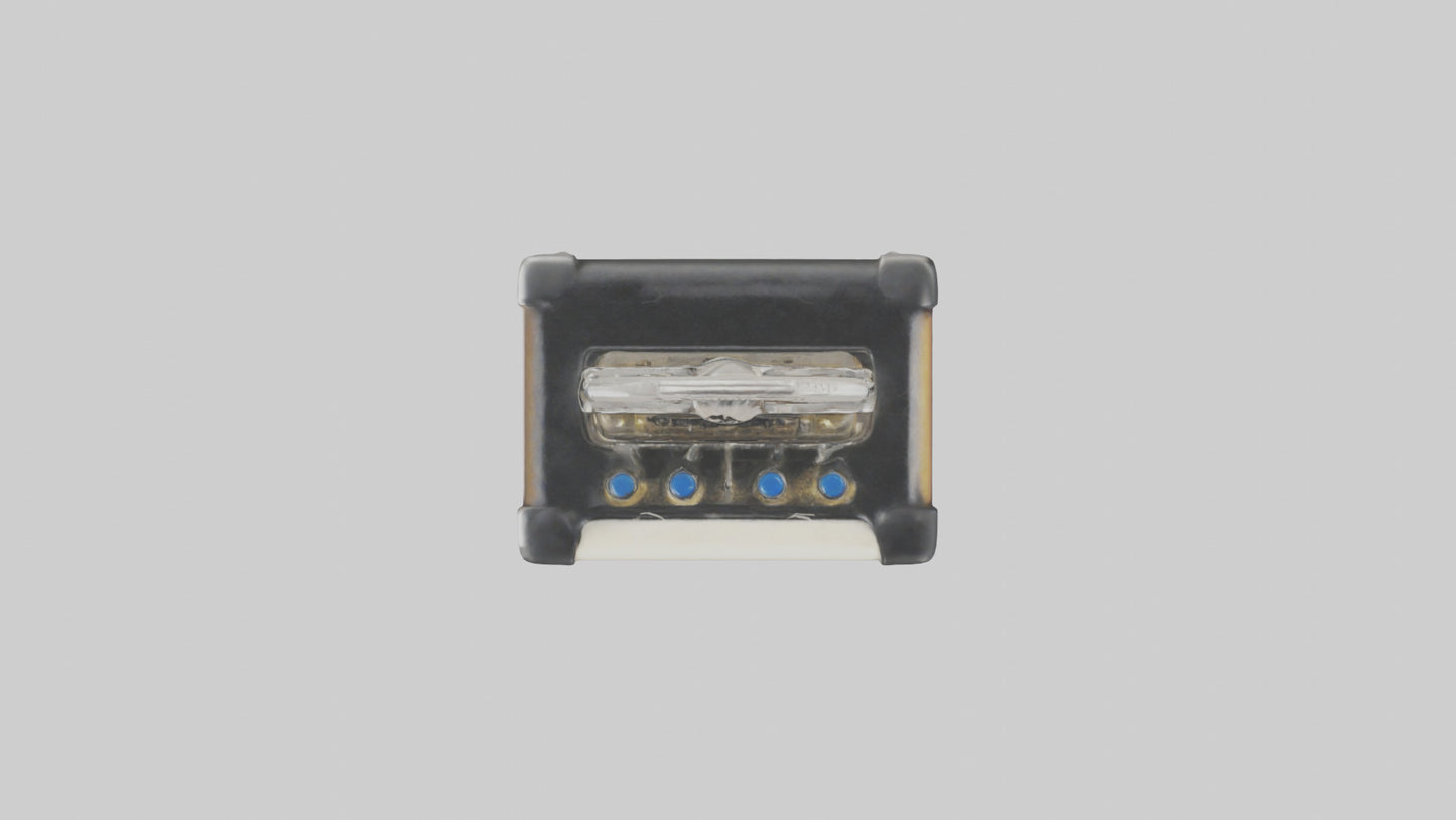 3D model Guitar amplifier keychain model VR / AR / low-poly