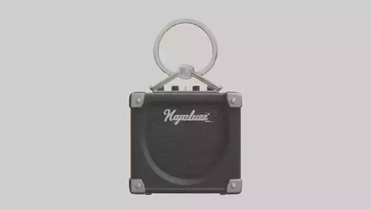 3D model Guitar amplifier keychain model VR / AR / low-poly
