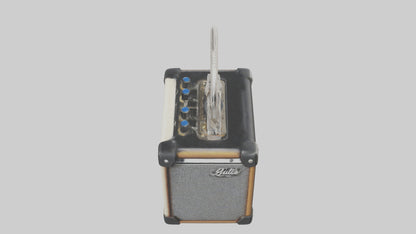 3D model Guitar amplifier keychain model VR / AR / low-poly