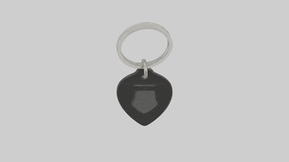 Guitar pick keychain model VR / AR / low-poly