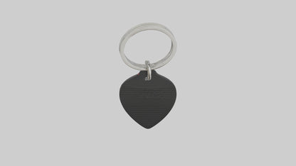 Guitar pick keychain model VR / AR / low-poly