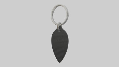 Guitar pick keychain model VR / AR / low-poly