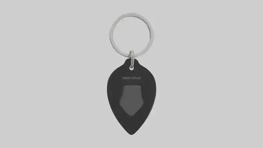 Guitar pick keychain model VR / AR / low-poly