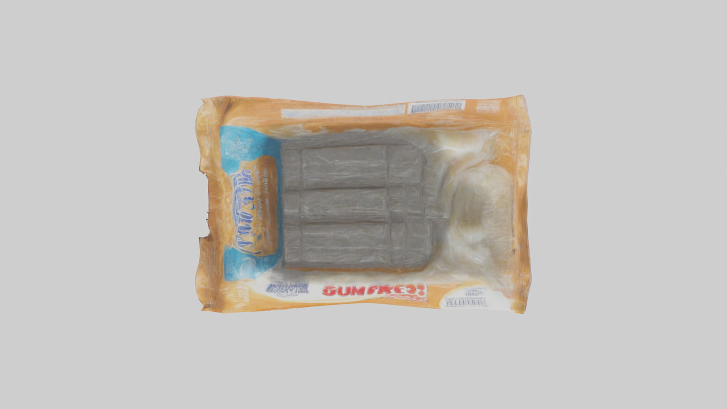 3D model Gum Pack model VR / AR / low-poly