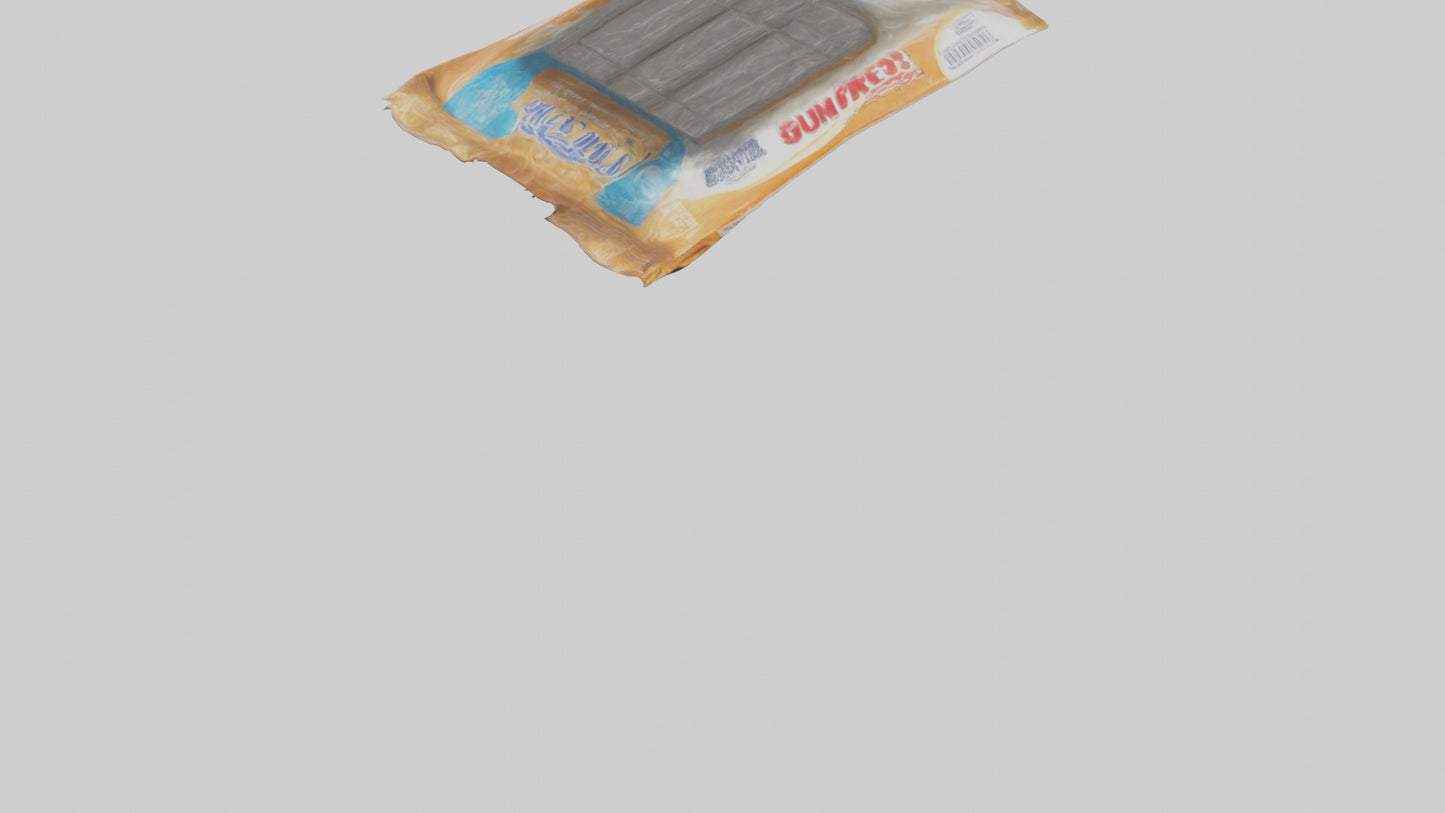 3D model Gum Pack model VR / AR / low-poly