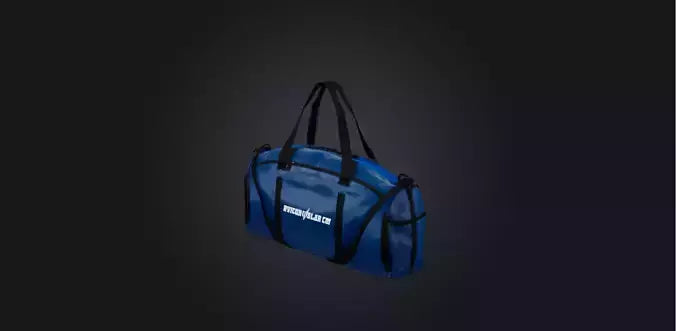 3D model GYM BAG VR / AR / low-poly