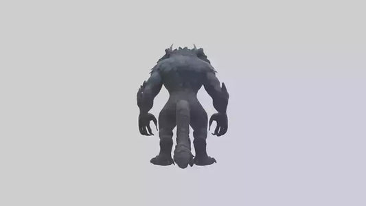 3D model Hades Beast model VR / AR / low-poly