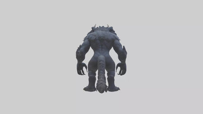 3D model Hades Beast model VR / AR / low-poly