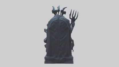3D model Hades statue model VR / AR / low-poly