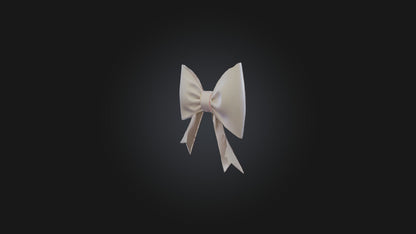 hair ribbon 3D model