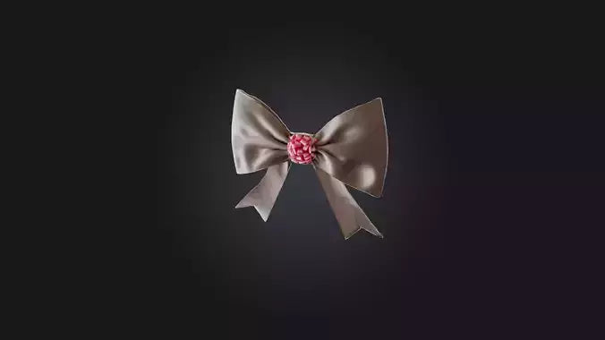 hair ribbon 3D model