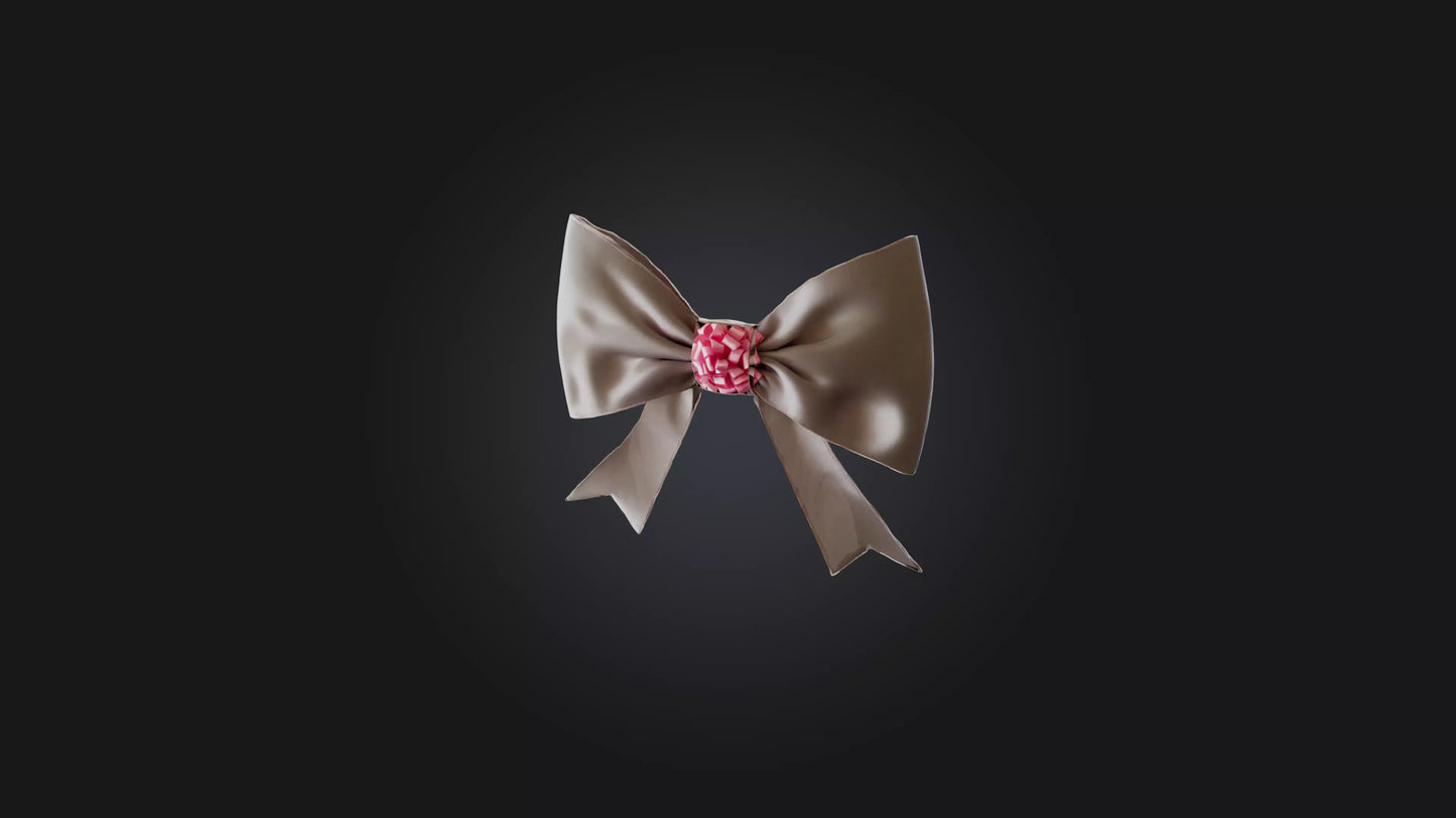 hair ribbon 3D model