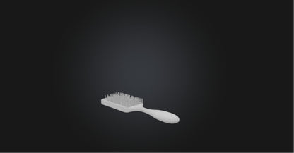 3D model Hairbrush VR / AR / low-poly