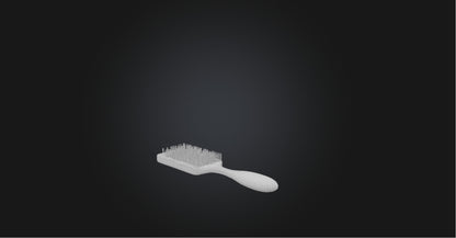 3D model Hairbrush VR / AR / low-poly