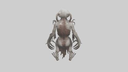 3D model Halfdead creature model VR / AR / low-poly