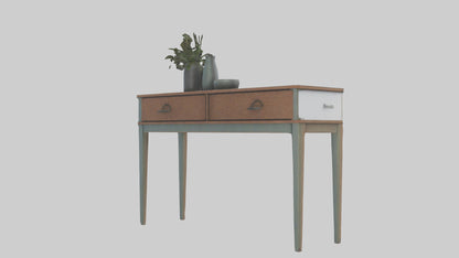 Hallway table model VR / AR / low-poly