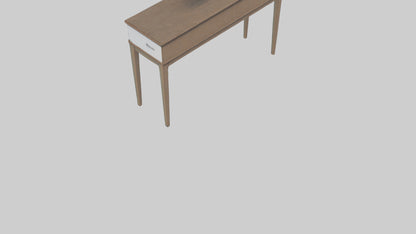 Hallway table model VR / AR / low-poly
