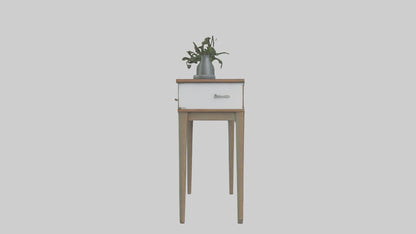 Hallway table model VR / AR / low-poly
