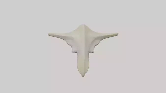 Hammerhead Shark Teeth Model VR / AR / low-poly