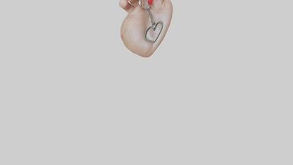 3D model Hand heart keychain model VR / AR / low-poly