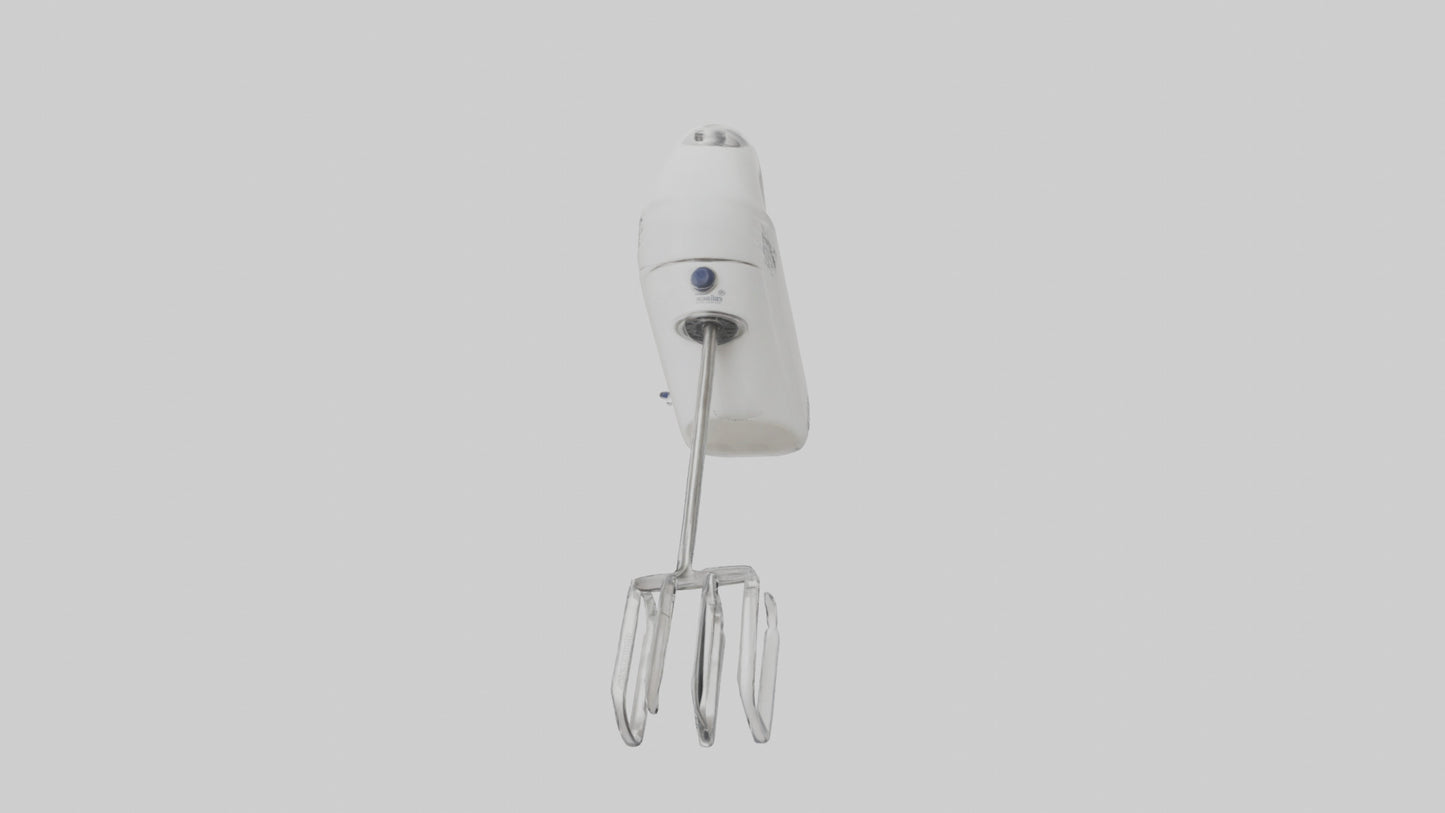 3D model Hand mixer model VR / AR / low-poly