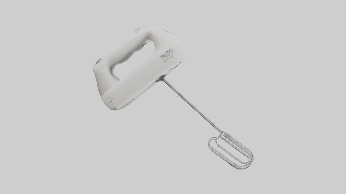 3D model Hand mixer model VR / AR / low-poly