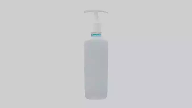 3D model Hand Sanitizer model VR / AR / low-poly