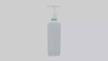 3D model Hand Sanitizer model VR / AR / low-poly