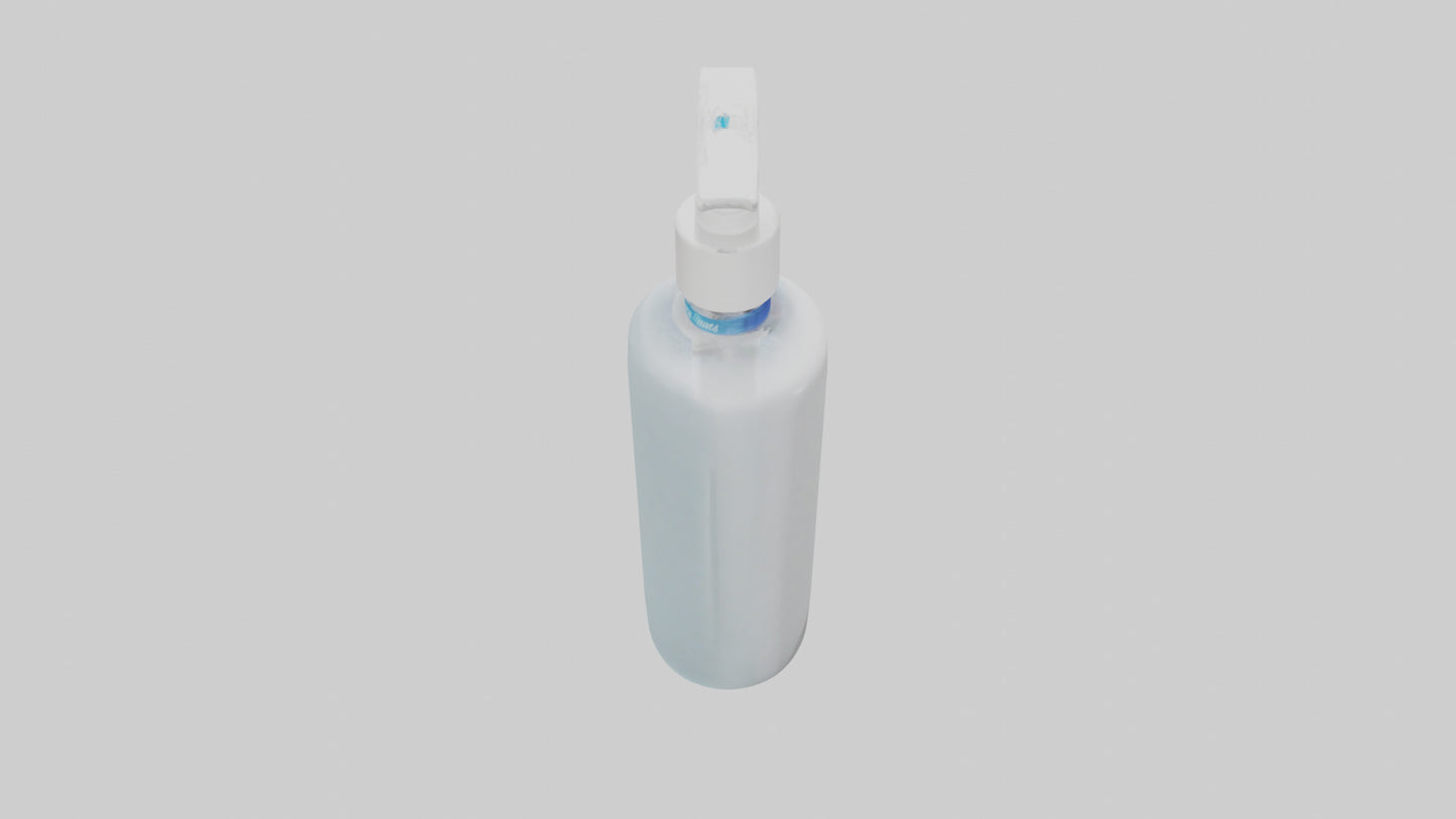 3D model Hand Sanitizer model VR / AR / low-poly
