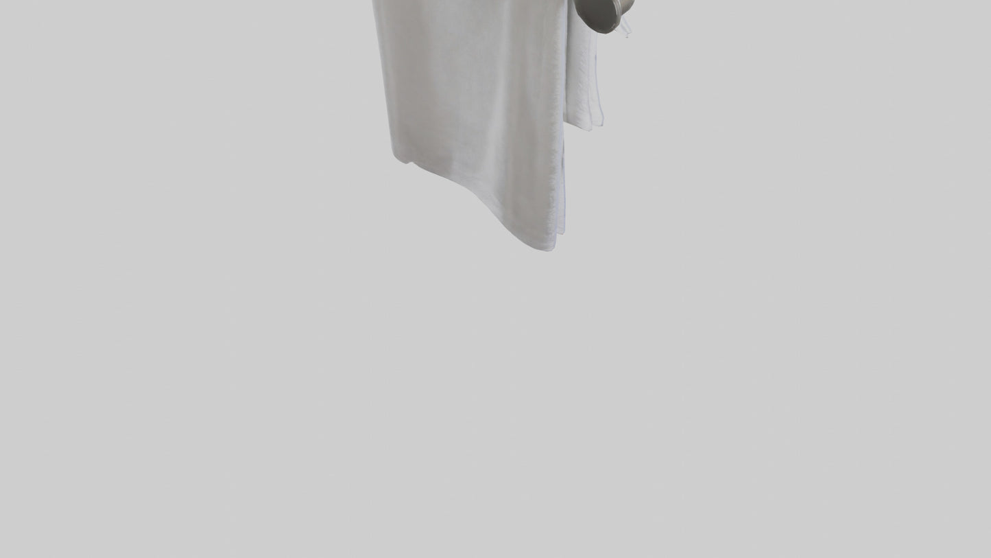 3D model Hand towel model VR / AR / low-poly